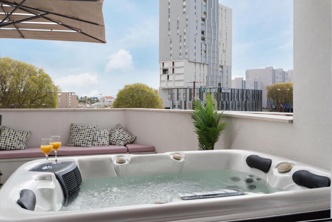 Glow Luxury Apartment With Terrace And Jacuzzi 스플리트 외부 사진